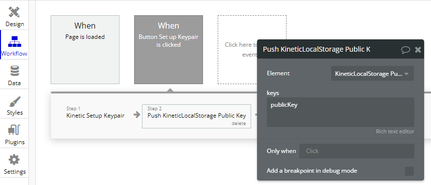 Show Public Key